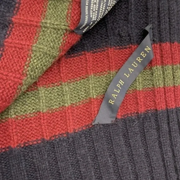 Ralph Lauren (NWT) Cricket Cable Knit, 100% Cashmere Throw - Picture 2 of 10